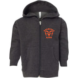 3346 Kids Rockford Rams Zip Hood