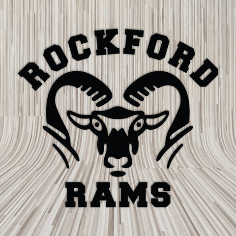 ROCKFORD RAM HEAD DECAL