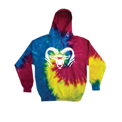 TD977 ADULT REACTIVE RAINBOW TIE DYE